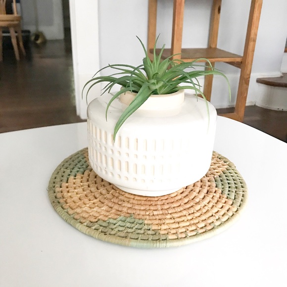 Accents Straw Pot Holder Poshmark